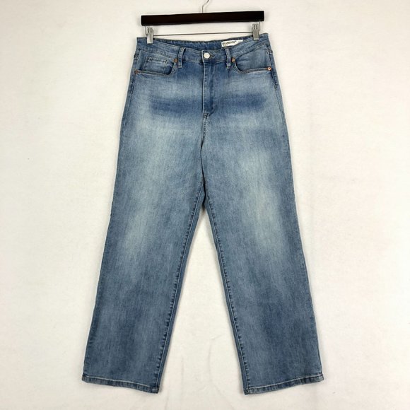 BlankNYC Women's Size 30 The Baxter Ribcage Straight Leg High-Rise Blue Jeans - Picture 1 of 15